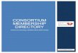 CONSORTIUM MEmbership DIRECTORY · 2021. 1. 29. · CONSORTIUM DIRECTORY 2 CONSORTIUM MEMBERSHIP DIRECTORY Executive Board Last Name First Name Organization Phone Email Amodeo Bill