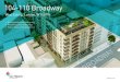 104-110 Broadway · PDF file 2020. 9. 22. · Broadway with full height glazing and will benefit from a large return frontage onto the pedestrianised Brownlow Road. Brownlow Road will
