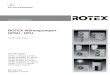 ROTEX Wärmepumpen HPSU / HPU · 2016. 7. 26. · 4 TD ROTEX HPSU/HPU - 11/2013 2 x Allgemeine Hinweise zur Installation 2.4.3 Außengerät RBLQ 11-16 kW 2.5 Aufstellung in kalten