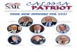 CALOOSA PATRIOT...2021/01/01  · Washington by Compatriot John Stewart. Tuesday – March 2, 2021 – 11:40am Edison Lab in Holiday Inn Executive Committee Meeting Friday– March