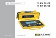 MEGOHMMETER 1060 - Instrumart1060 ENGLISH User Manual Statement of Compliance Chauvin Arnoux ®, Inc. d.b.a. AEMC Instruments certifies that this instrument has been calibrated using