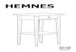 HEMNES - IKEA · 2018. 7. 31. · 100404 105057 100412 110331 12 © Inter IKEA Systems B.V. 2007 2017-10-23 AA-272568-6