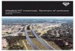 Westlink M7 motorway: Summary of contractsThe M7–Elizabeth Drive interchange in Cecil Park. Table 1. RTA estimates of the likely economic performance of the Westlink M7 project taking