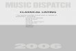 MUSIC DISPATCHMUSIC DISPATCH 2006 CLASSICAL LISTING This listing includes works from a variety of publishers, including: Boosey & Hawkes Bote &Bock Eschig Fennica …