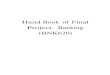 Hand Book of Final Project- Banking (BNK620) Book.pdf · 2 3. Job Confirmation Letter It is a letter to be issued duly signed and stamped by your current employer, stating that you