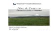 Hay & Pasture Herbicide Guide - Virginia Tech...Hay & Pasture Herbicide Guide Matt Booher, Extension Agent Augusta, Rockingham, Rockbridge Office: 540-245-5750 Cell: 540-325-7503 mrbooher@vt.edu