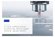 TruLaser Cost-effective cutting through thick and thin...TruLaser Products – TruLaser Series 1000 Robust and cost-efficient laser machines – the machines from the TruLaser Series