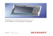 Installation and Operating instructions for CP79xx Control Panel - BECKHOFF · 2011. 6. 27. · Beckhoff®, TwinCAT®, EtherCAT®, Safety over EtherCAT®, TwinSAFE ... amongst other