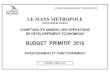 LE MANS METROPOLEextra.lemans.fr/deliberations/lmm/20151217/Documents/5... · 2016. 1. 4. · service : batilec bati - electricite type : depenses section : investissement 90.6 2313