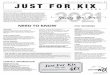 W e s t S t . P a u l - M e n d o t a H e i g h t s , M N JUST FOR KIX · 2021. 1. 3. · JUST FOR KIX DANCE NEWS justforkix.com D e a r D a n c e r s a n d P a r e n t s , H A P