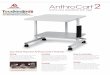 AnthroCart 2 - Touchboards.com Interactive Whiteboards & … · 2016. 3. 16. · powder coat finish on the legs is the toughest finish available! All these details add up to make