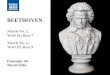 BEETHOVEN - booklets.idagio.com · Ludwig van BEETHOVEN (1770–1827) March No. 1, WoO 18, Hess 7 • March No. 2, WoO 19, Hess 9 Beethoven’s first two military marches were written