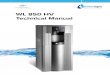 WL 850HV technical manual - Waterlogic...4 WL850 HV Technical Manual - Version 1, November 2007 5 Thank you for purchasing the Waterlogic WL850HV water purifier. The WL850HV is suitable