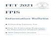 FET 2021 FPIS - digialm.com · 4th March 2021 to 5th March 2021 Issue of Admit Card 8th March 2021 ... For exam related queries, contact National Board of Examinations at: ... MCh/DM