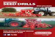 MASCHIO SEED DRILLS · 2016. 2. 15. · ALITALIA 140-250 hp The New ALITALIA pneumatic seed drill is available in 3m and 4m working widths, it utilises Maschio’s own “FLEXEED”