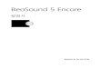BeoSound 5 Encore - Microsoft... · 2020. 4. 6. · BeoSound 5 Encore 설명서 . 2 이 설명서는 제품에 관한 추가 정보를 담고 있으며, 시작 안내서에 수록된