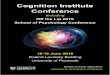 Cognition Institute Conference...0 Cognition Institute Conference Including Off the Lip 2018 School of Psychology Conference 18 19 June 2018 Roland Levinsky Building University of