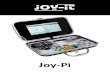 Joy Pi - asset.conrad.com€¦ · Joy-Pi CHANGING MODULES The Joy-Pi board contains 2 switching units. Each unit contains 8 switches. The switches make it possible to switch between