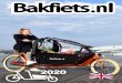 2020 - Bakfiets · 2020. 2. 10. · The trike has more space then the Cargobike. There is standard room for four childeren. One of the benefits of the trike is the stability of the