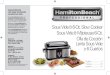 Sous Vide & 6-Qt. Slow Cooker Sous Vide & Mijoteuse 6-Qt ......To disconnect slow cooker, turn OFF (); then remove plug from wall outlet. 14. CAUTION: To prevent damage or shock hazard,