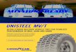 UNISTEEL MV/T - Goodyear.com · The Goodyear® Unisteel MV/T is made to give war fighters mobilization advantages they can’t afford to do without. Its extreme strength can help