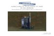 AIRGARD CYCLONE FUME SCRUBBER - Trillium · 2017. 5. 22. · The Cyclone Fume Scrubber must be anchored in to the floor, sub-floor or rooftop. The unit base must be properly leveled