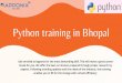 Python Training in Bhopal, Request Demo Class