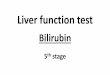 Bilirubin - University of Baghdadcopharm.uobaghdad.edu.iq/.../sites/.../09/lab-5th.pdf · Liver function test Bilirubin 5th stage . Bilirubin Bilirubin is an orange-yellow pigment,