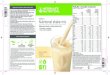 Formula 1 Nutritional shake mix - Herbalife...mleka (1,5 % mlečne maščobe), če pa želite napitek, ki je primeren za vegane in že naravno ne vsebuje laktoze, uporabite 250 ml
