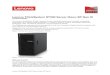 Lenovo ThinkSystem ST550 Server (Xeon SP Gen 2)...enterprises, retail, educational institutions, and remote/branch offices. The ST550 server now supports second-gernation Intel Xeon