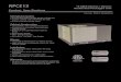 Refrigerant System · 2019. 8. 20. · rm R SR etri etri Resientia aage nit R rt Seiatins Refrigerant System • Environmentally friendly R410A refrigerant • Copper tubing with