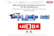 WIDOS Einsteinstr. 5 Phone +49 7152 9939 - 0 info @ widos.de … · 2017. 3. 13. · The WIDOS 4900 is made for heating element butt welding of pipes and fittings with a diameter