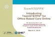 Introducing TeamSTEPPS for Office-Based Care Online › sites › default › files › wysiwyg › ...Mod 1 05.2 Page Slide 13 13 Connect With TeamSTEPPS and AHRQ AHRQ to follow up