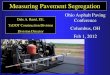 Measuring Pavement Segregation · 2019. 9. 16. · Measuring Pavement Segregation Dale A. Rand, P.E. TxDOT Construction Division Division Director Ohio Asphalt Paving Conference Columbus,