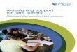 redesigning support for care leavers - Iriss...REDESIGNING SUPPORT FOR CARE LEAVERS 3 Section 4: Learning for partners and participants 26 4.1 Care leaver’s response 27 4.2 Practitioners’