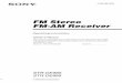 FM Stereo FM-AM Receiver · 2016. 2. 16. · STR-DE985/DE885 4-238-488-12(2) US FM Stereo FM-AM Receiver 4-238-488-12(2)STR-DE985 STR-DE885 Owner’s Record The model and serial numbers