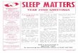 ISSUE NO 17 YEAR 2000 GREETINGS - sleep-apnoea-trust.org...ISSUE NO 17 SLEEP MA TIERS is published quarterly by The Sleep Apnrea Trust. The editors and publishers of SLEEP MA TIERS