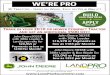 April 30, 2020. - John Deere Dealer » LandPro Equipment ...John Deere 3038E with 300e Loader & Box Blade for $23,045 or Payments as low as $252 per Month! JOHN DEERE EQUIPMENT *When