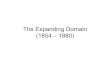 The Expanding Domain (1854 – 1880) - Weeblyart2555.weebly.com/uploads/3/7/1/1/3711430/001_art...• Eventually made Daguerreotype and Calotype obsolete" • Required photographic