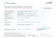 REGO Europe GmbH · 2014. 12. 11. · EC type examination certificate EG-Baumusterprüfbescheinigung DVGW CERT GMBH CE-0085CM0538 Product Identification No. Produkt-ldentnummer DVGW