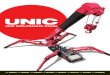 UNIC MINI-CRAWLER CRANE - Lifting Victoria · 2019. 5. 30. · Maintenance, Tunnel Operation, Forestry, Glass lifting & installation, UNIC mini-crawler crane is versatile and maneuverable