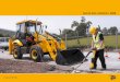 BACKHOE LOADER | 2CX 2CX Loader... · 2015. 2. 6. · First, the 2CX and 2CXS boast a side-shift back-end design. Available with either a fixed or Extradig dipper, one can maximise