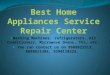 Best Home Appliances Service Repair Center