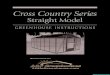 ACF Greenhouses · 2019. 5. 14. · ACF Greenhouses . Foreword Your Cross Country greenhouse is designed and constructed to the highest engineering standards and provides structural