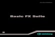 Basic FX Suite - Steinberg€¦ · Basic FX Suite est un logiciel constitué de plug-ins VST de divers effets et de traitement du son développés par Yamaha et qui, pour certains,