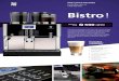 1300 656 842 BistroWMF COFFEE MACHINES wmfcoffee.com.au 1300 656 842 The Bistro! is designed to cope with high-volume demand in the shortest possible time. Offering 16 different coffee