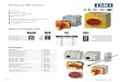 Isolators 69 series - Farnell element14 · 2016. 8. 2. · Isolators 69 Series 3 and 4 pole On load 20A - 100A Red/yellow or black handles 3 padlock positions IP65 Enclosed, DIN rail,