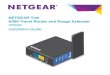 NETGEAR Trek N300 Travel Router and Range Extender Thank you for your purchase of the NETGEAR Trek N300 Travel Router and Range Extender PR2000. Whether you use the Internet in the