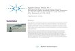 Application Note 117 - Agilent...Application Note 117 Monitoring VOCs in Stationary Source Emissions Using Sorbent Tubes with Analysis by TD-GC/MS in Accordance with Chinese EPA Method