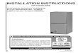 92-20521-39 Rev. 07 (-)HPL Premium Two Stage16 Seer R …...92-20521-39-07 SUPERSEDES 92-20521-39-06 INSTALLATION INSTRUCTIONS AIR HANDLERS FEATURING INDUSTRY STANDARD R-410A REFRIGERANT: